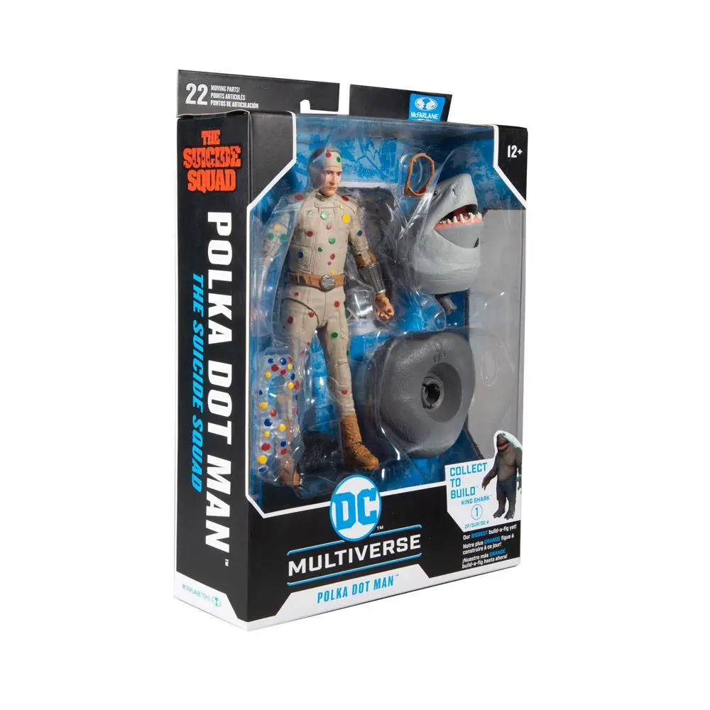 Suicide Squad Build A Polka Dot Man akciófigura 18 cm termékfotó
