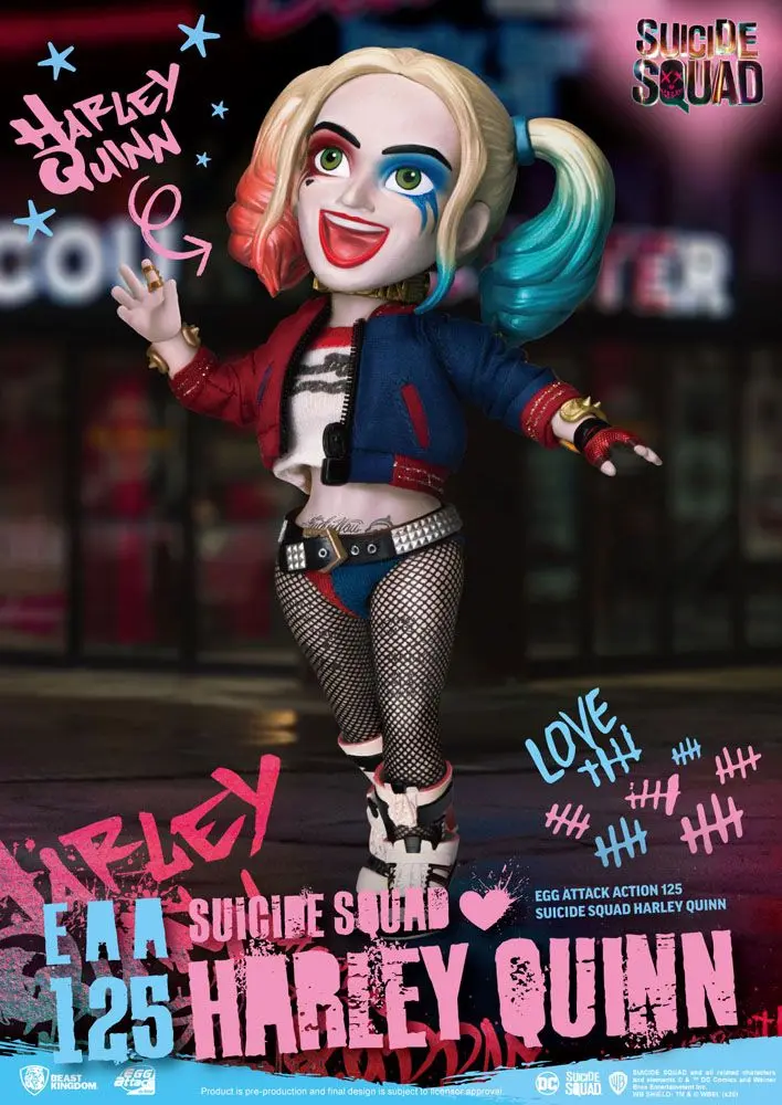 Suicide Squad Egg Attack Action Harley Quinn akciófigura 17 cm termékfotó
