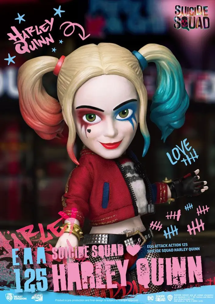 Suicide Squad Egg Attack Action Harley Quinn akciófigura 17 cm termékfotó