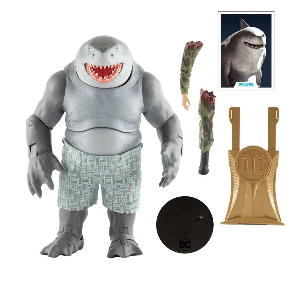 Suicide Squad Movie King Shark akciófigura 30 cm termékfotó