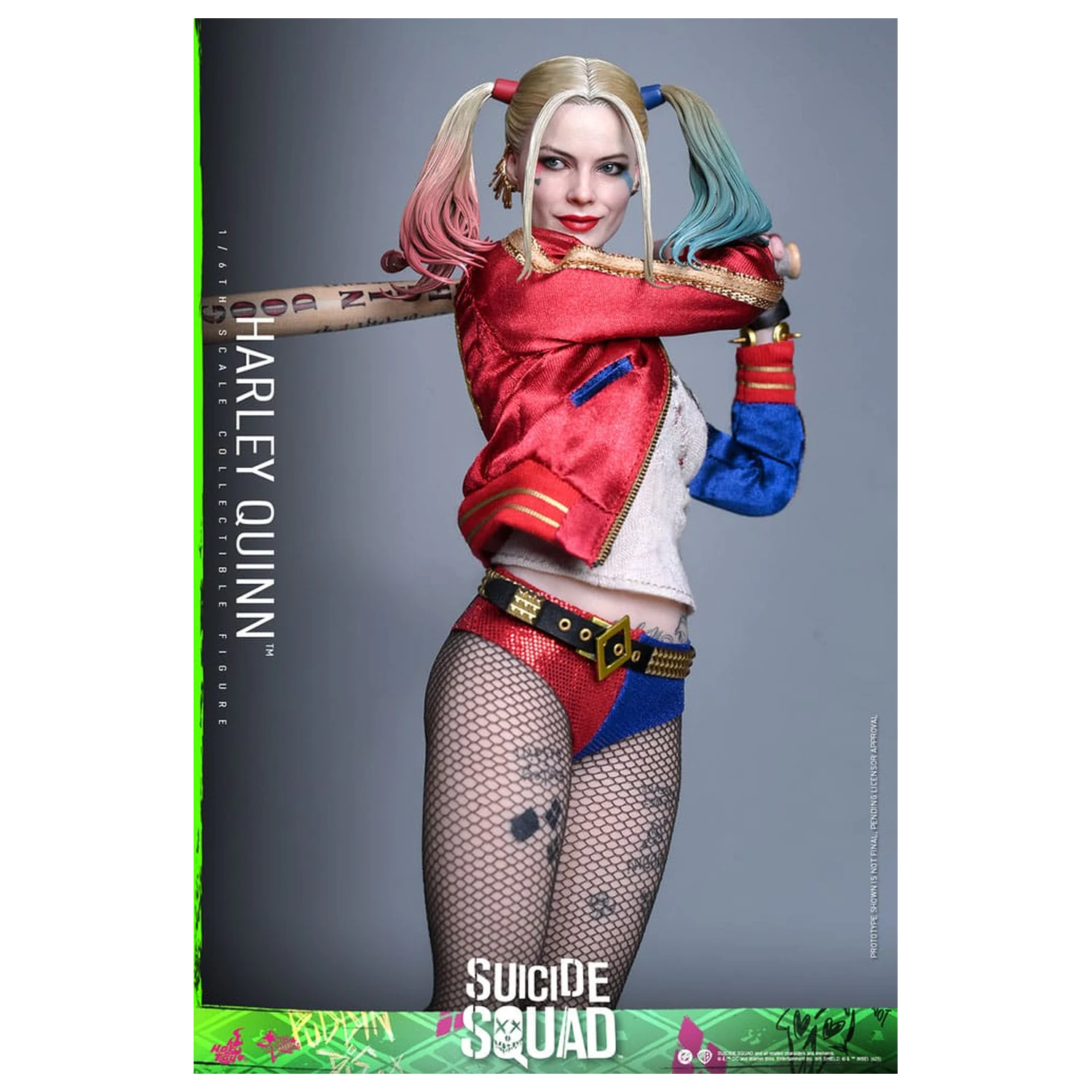 Suicide Squad Movie Masterpiece 1/6 Harley Quinn akciófigura 29 cm termékfotó