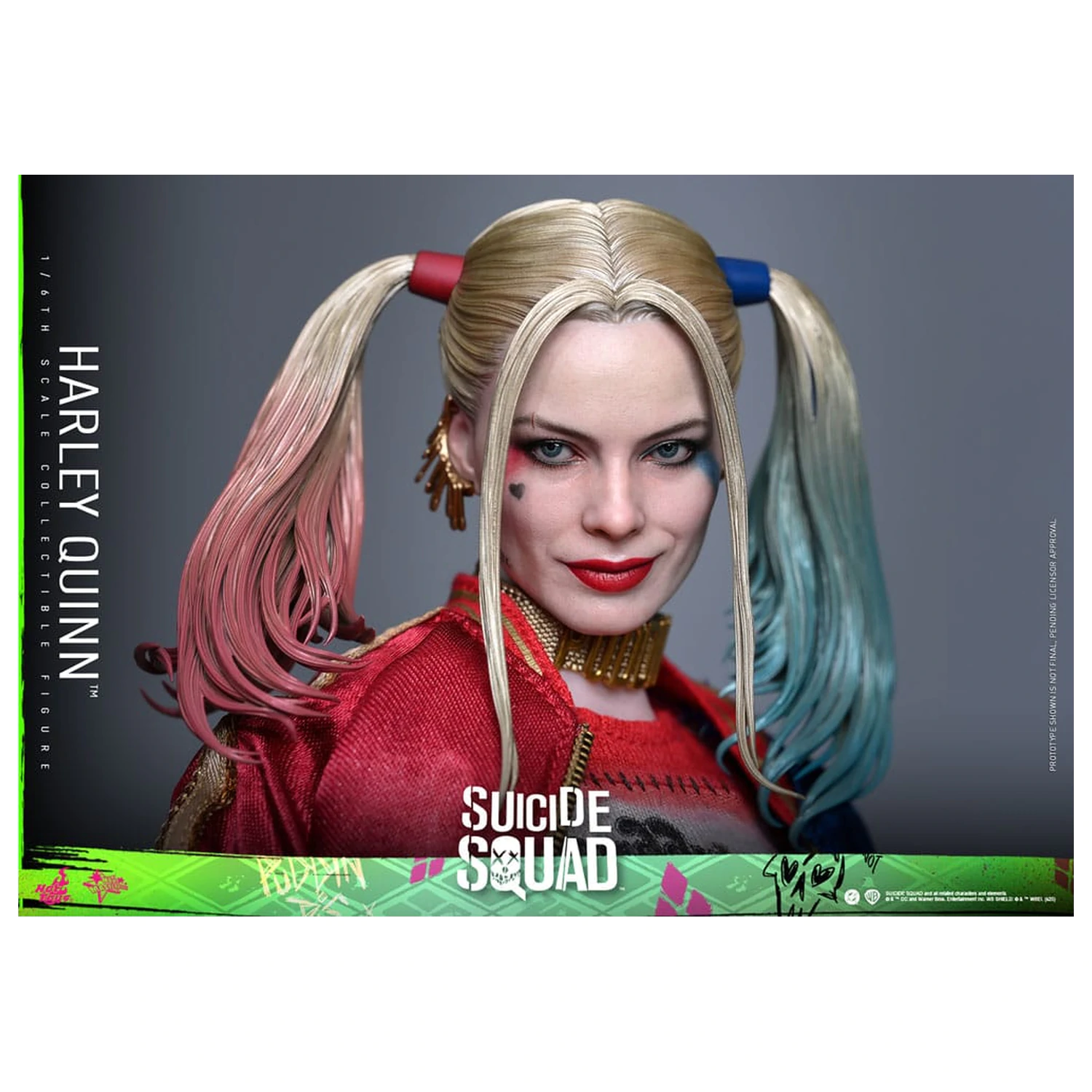 Suicide Squad Movie Masterpiece 1/6 Harley Quinn akciófigura 29 cm termékfotó