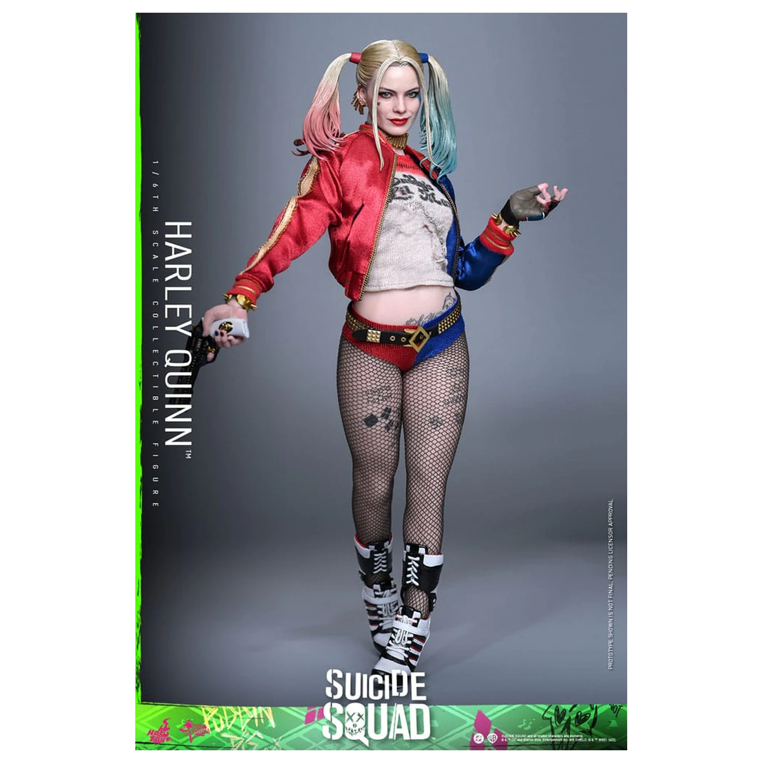 Suicide Squad Movie Masterpiece 1/6 Harley Quinn akciófigura 29 cm termékfotó