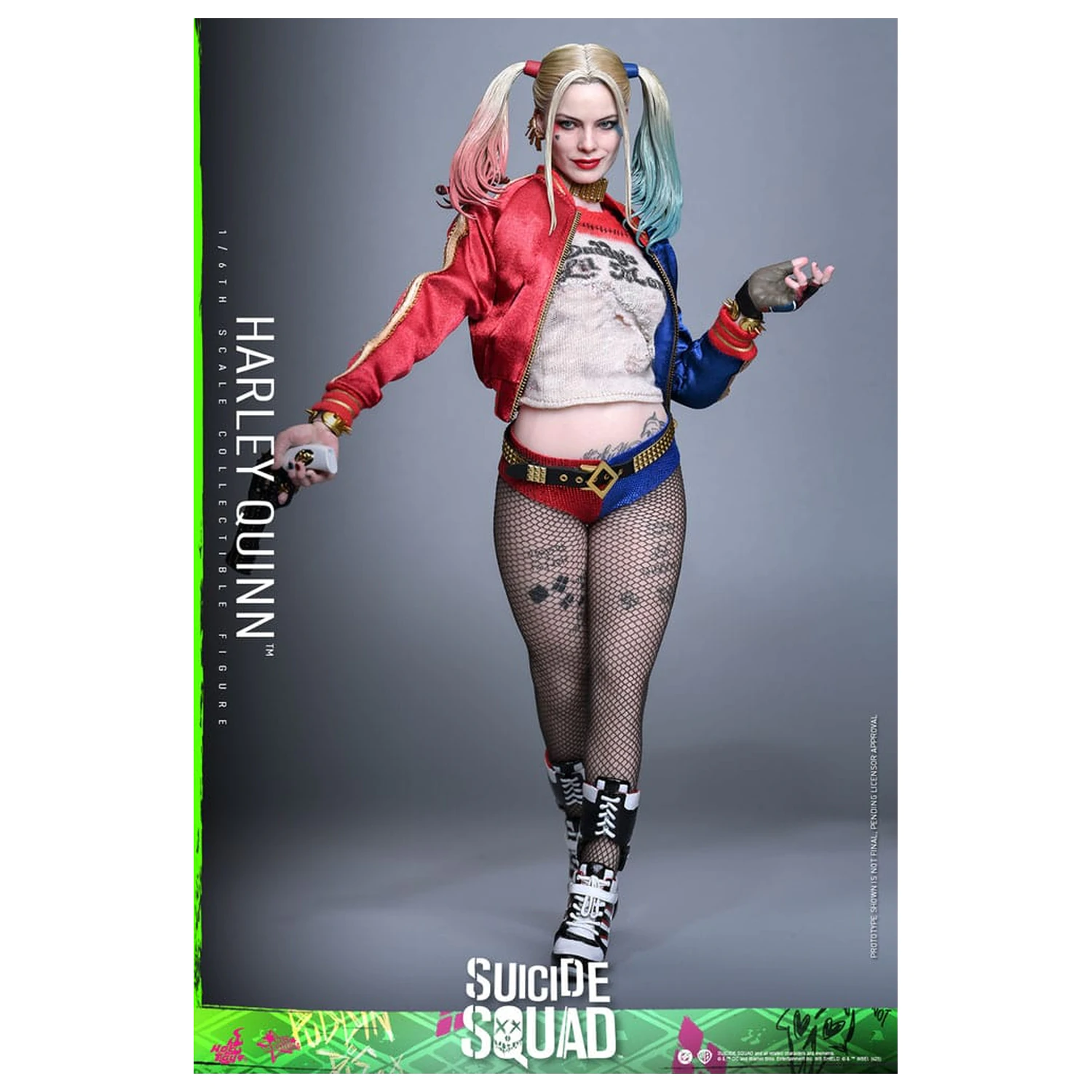 Suicide Squad Movie Masterpiece 1/6 Harley Quinn akciófigura 29 cm termékfotó