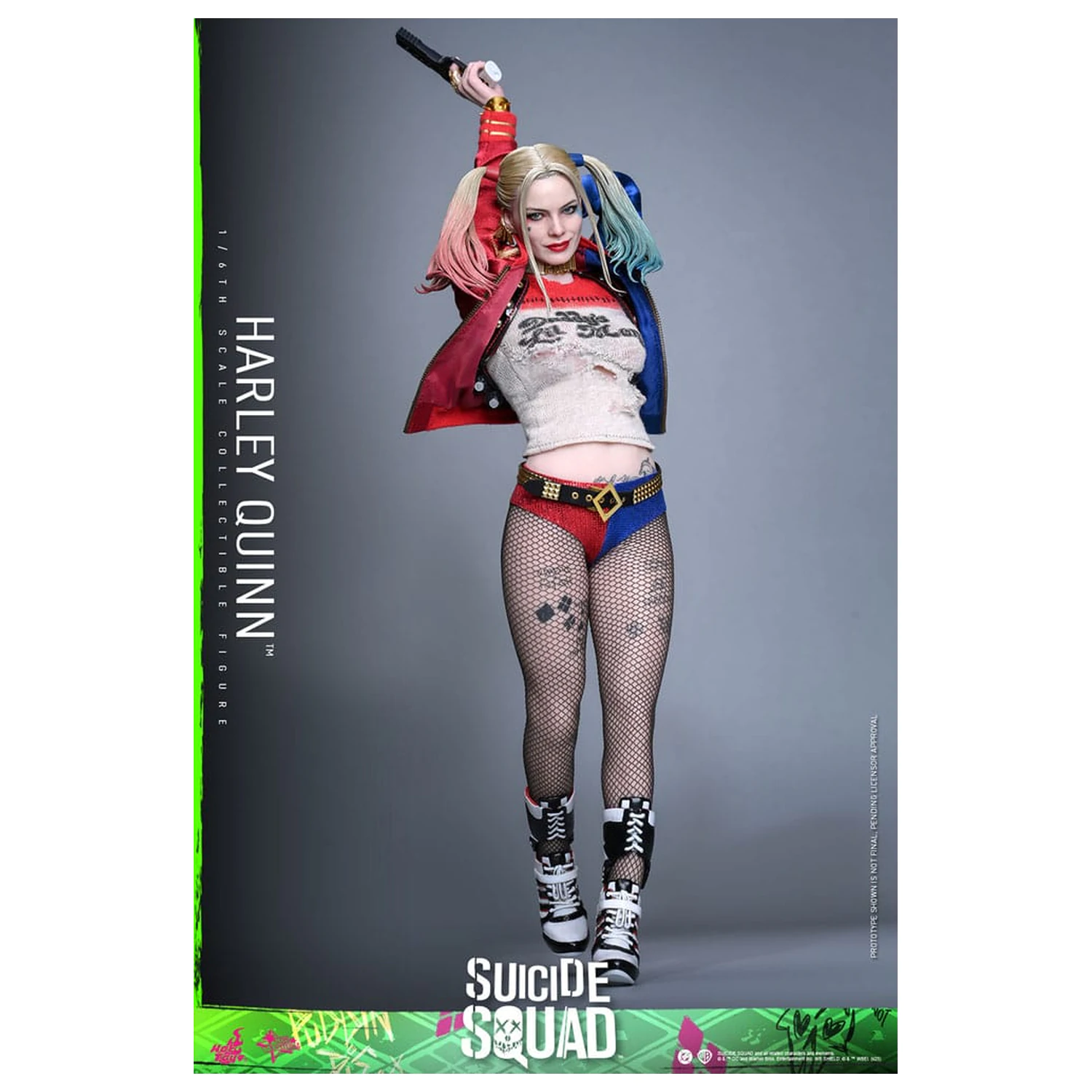 Suicide Squad Movie Masterpiece 1/6 Harley Quinn akciófigura 29 cm termékfotó