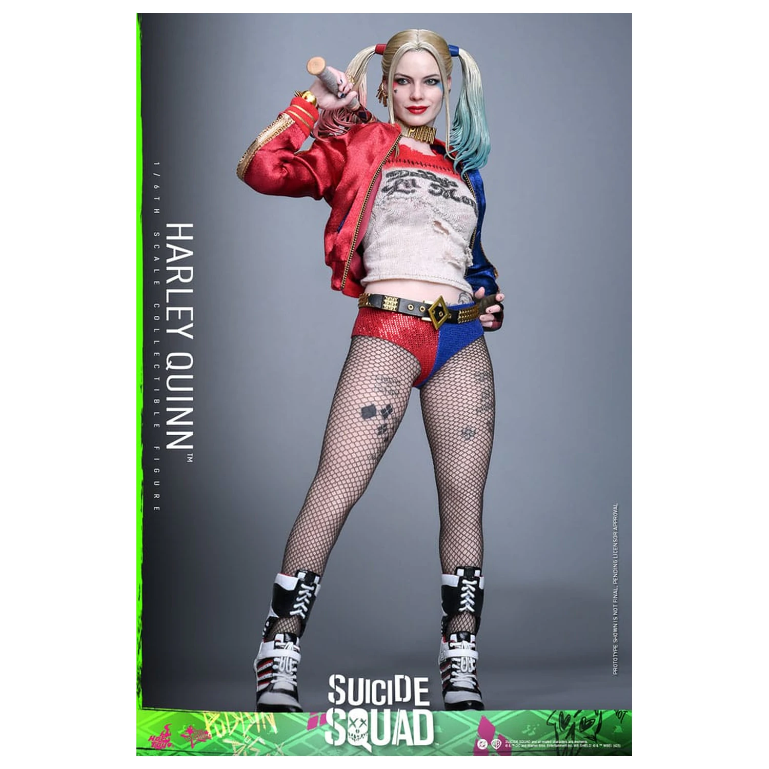 Suicide Squad Movie Masterpiece 1/6 Harley Quinn akciófigura 29 cm termékfotó