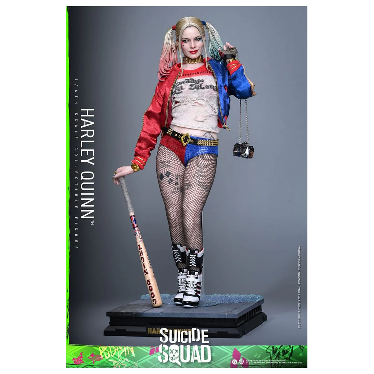 Suicide Squad Movie Masterpiece 1/6 Harley Quinn akciófigura 29 cm termékfotó