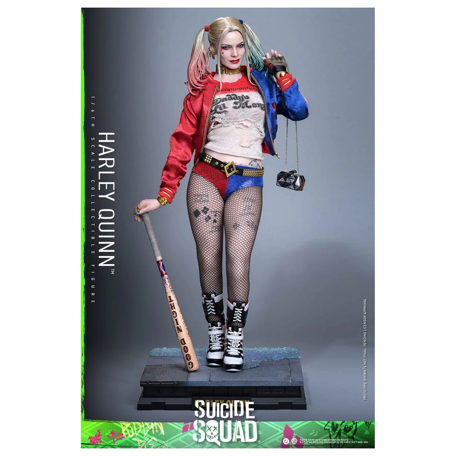Suicide Squad Movie Masterpiece 1/6 Harley Quinn akciófigura 29 cm termékfotó