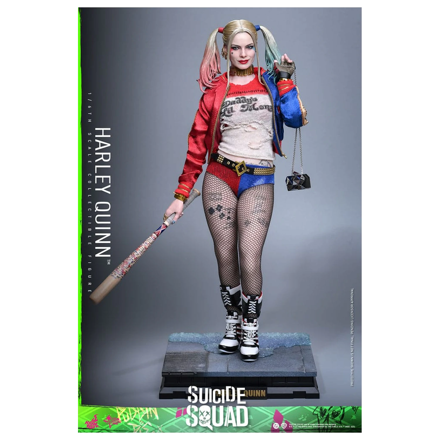 Suicide Squad Movie Masterpiece 1/6 Harley Quinn akciófigura 29 cm termékfotó
