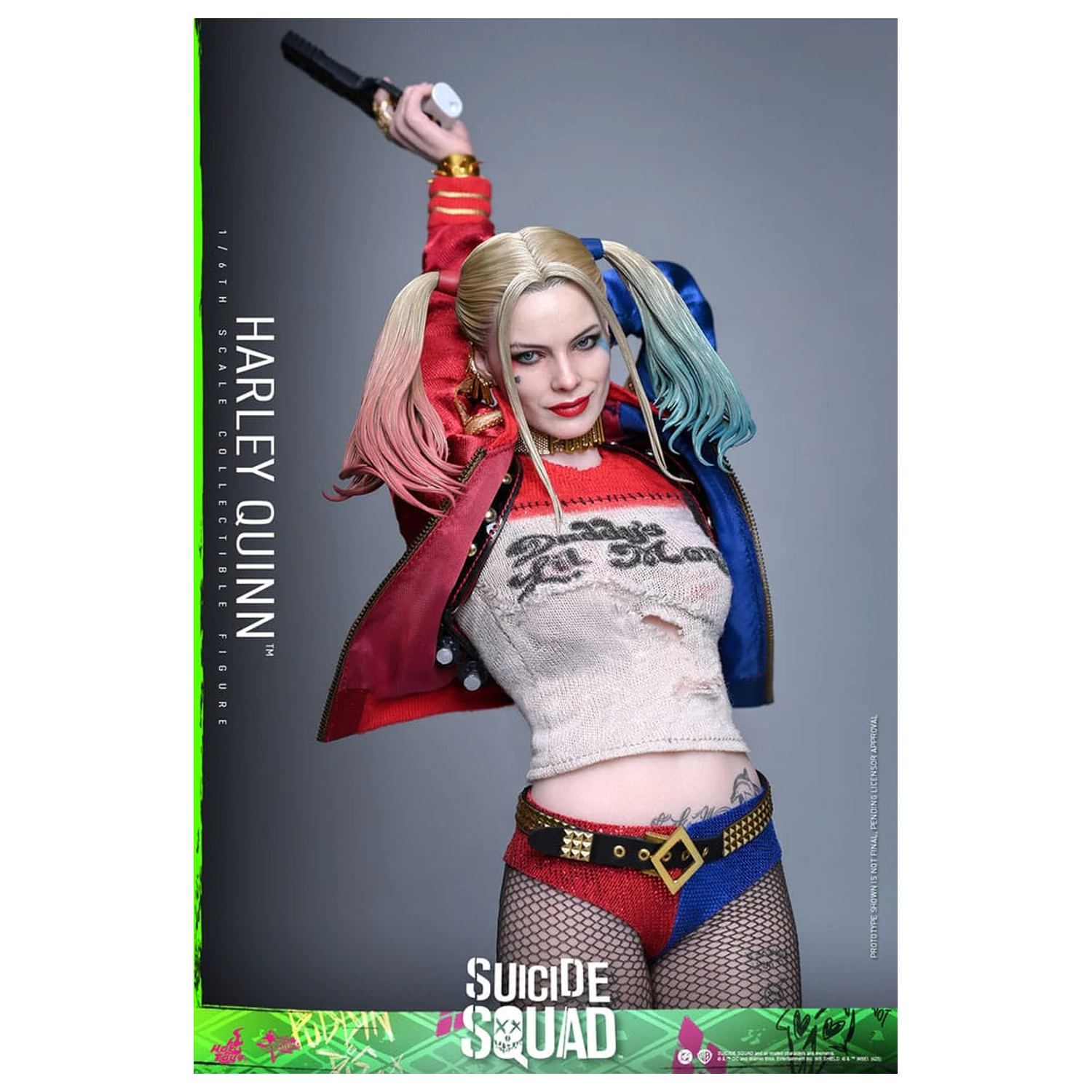 Suicide Squad Movie Masterpiece 1/6 Harley Quinn akciófigura 29 cm termékfotó