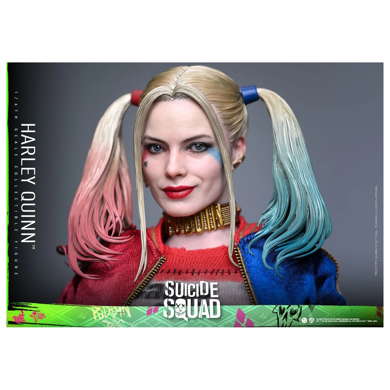 Suicide Squad Movie Masterpiece 1/6 Harley Quinn akciófigura 29 cm termékfotó