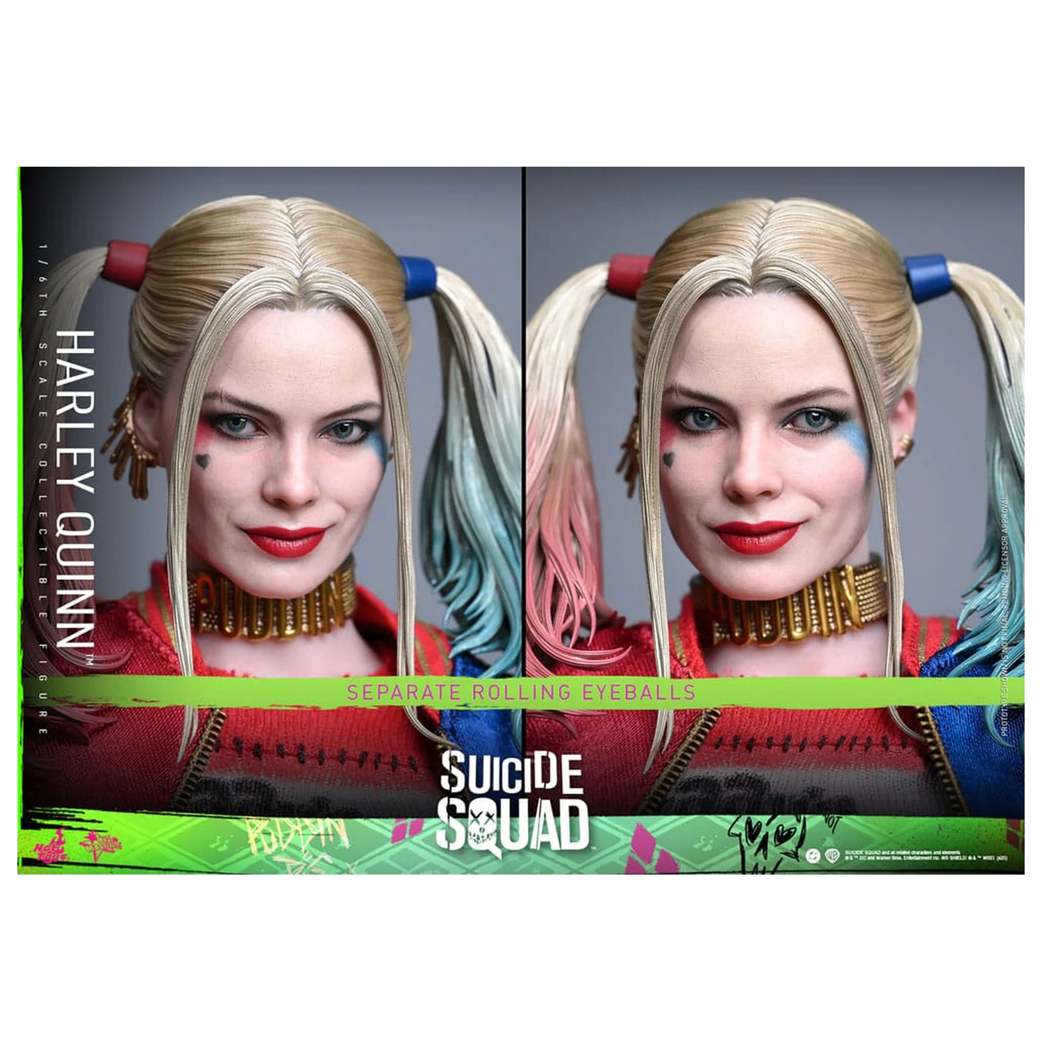 Suicide Squad Movie Masterpiece 1/6 Harley Quinn akciófigura 29 cm termékfotó