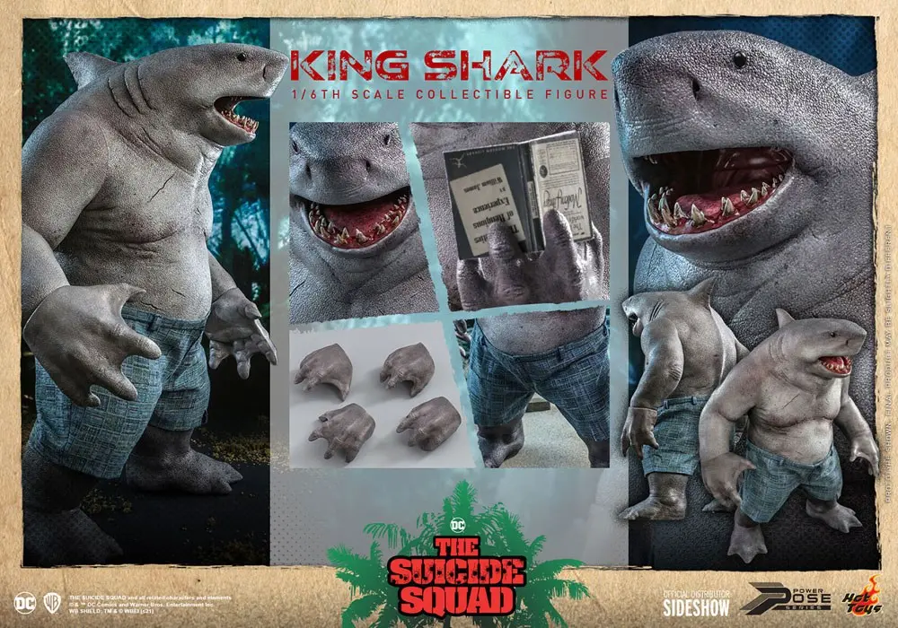 Suicide Squad Movie Masterpiece Action Figure 1/6 King Shark 35 cm termékfotó