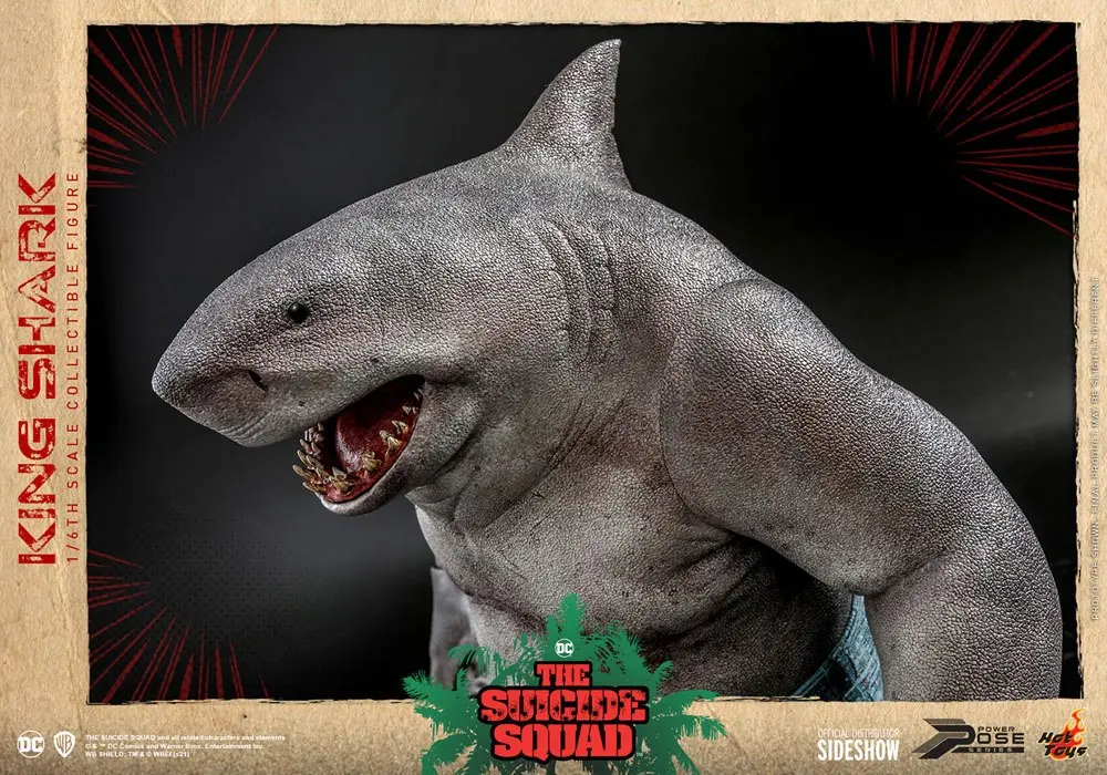 Suicide Squad Movie Masterpiece 1/6 King Shark akciófigura 35 cm termékfotó