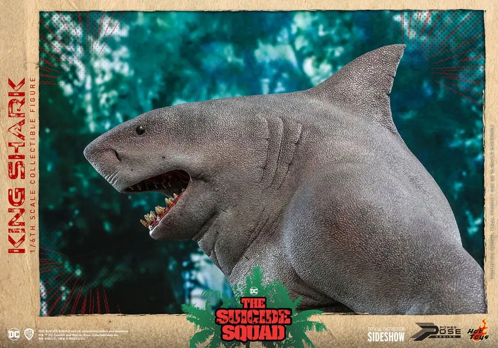 Suicide Squad Movie Masterpiece 1/6 King Shark akciófigura 35 cm termékfotó