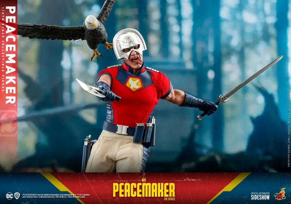 Suicide Squad Movie Masterpiece 1/6 Peacemaker akciófigura 31 cm termékfotó