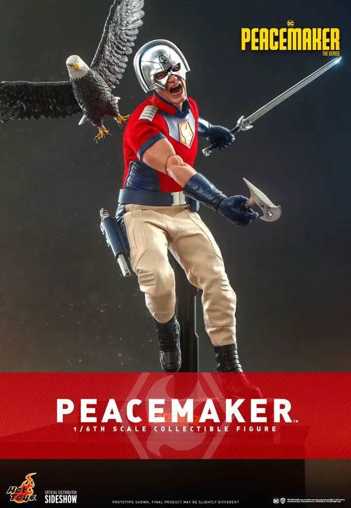 Suicide Squad Movie Masterpiece 1/6 Peacemaker akciófigura 31 cm termékfotó
