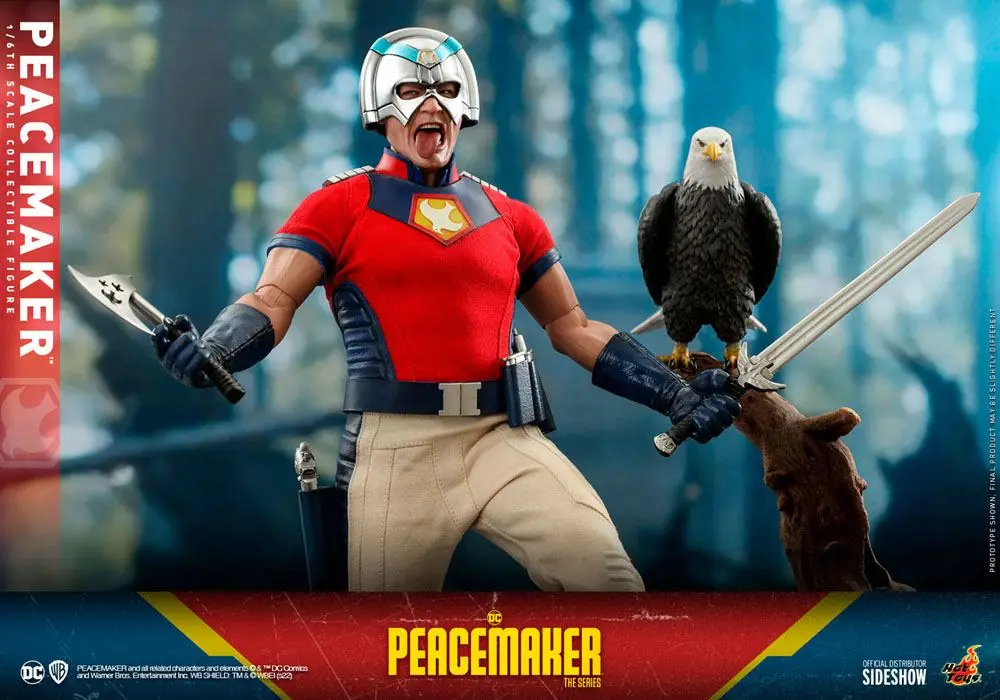 Suicide Squad Movie Masterpiece 1/6 Peacemaker akciófigura 31 cm termékfotó