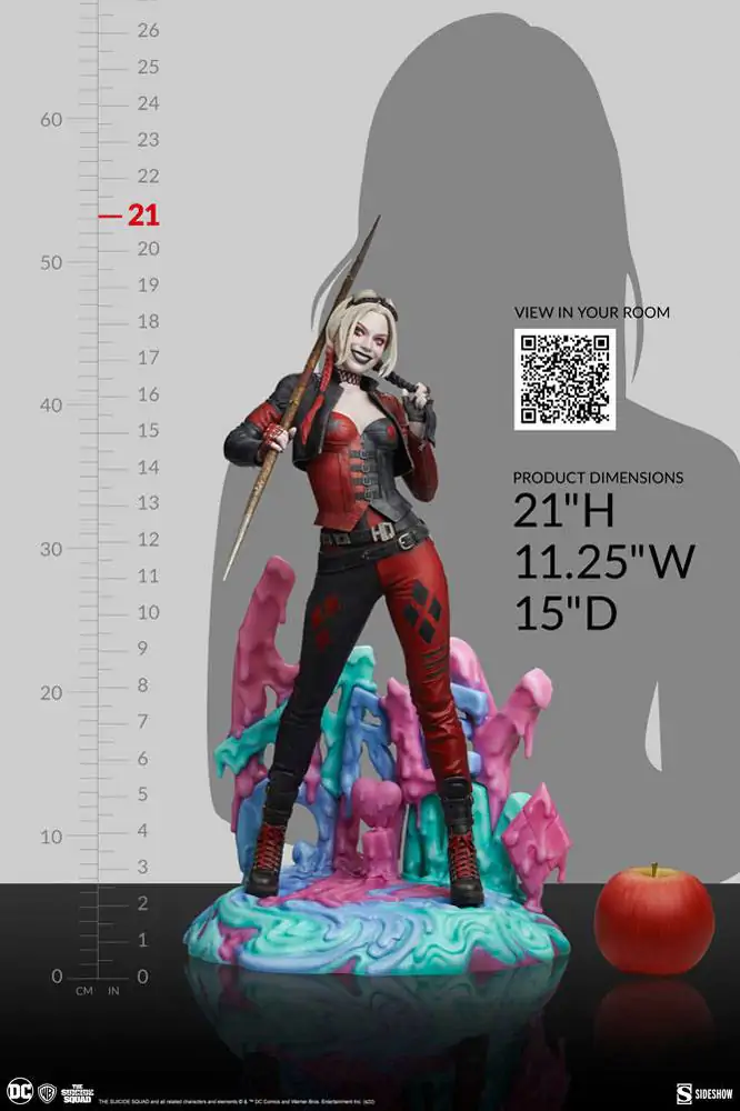 Suicide Squad Premium Format figura Harley Quinn 53 cm termékfotó