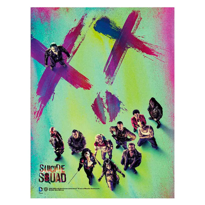 Suicide Squad XX üveg poszter termékfotó