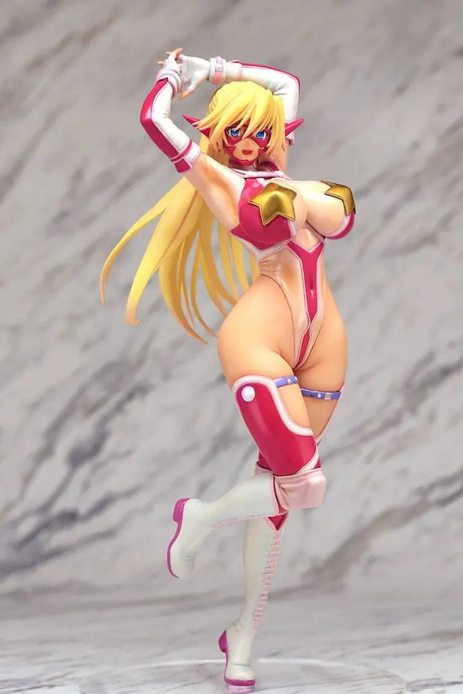 Suketto Sanjou! 1/6 Sandy Bash Star Mask Red Version szobor figura 31 cm termékfotó