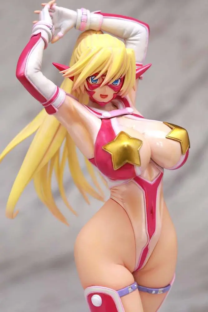 Suketto Sanjou! 1/6 Sandy Bash Star Mask Red Version szobor figura 31 cm termékfotó