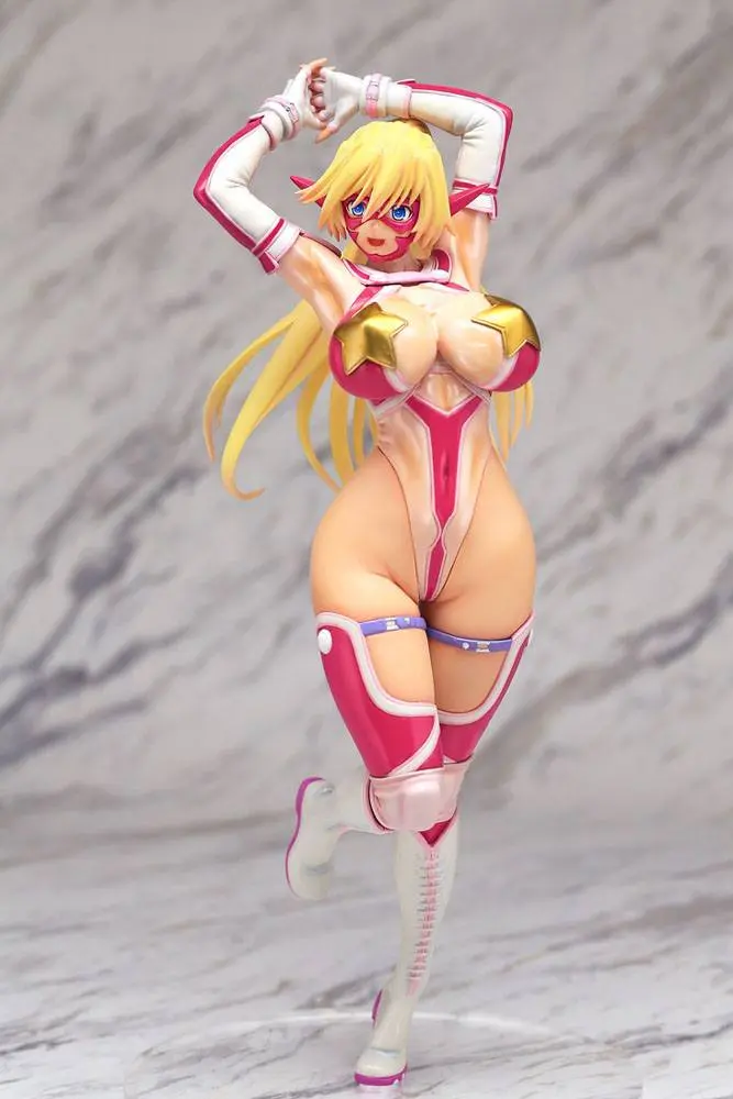 Suketto Sanjou! 1/6 Sandy Bash Star Mask Red Version szobor figura 31 cm termékfotó