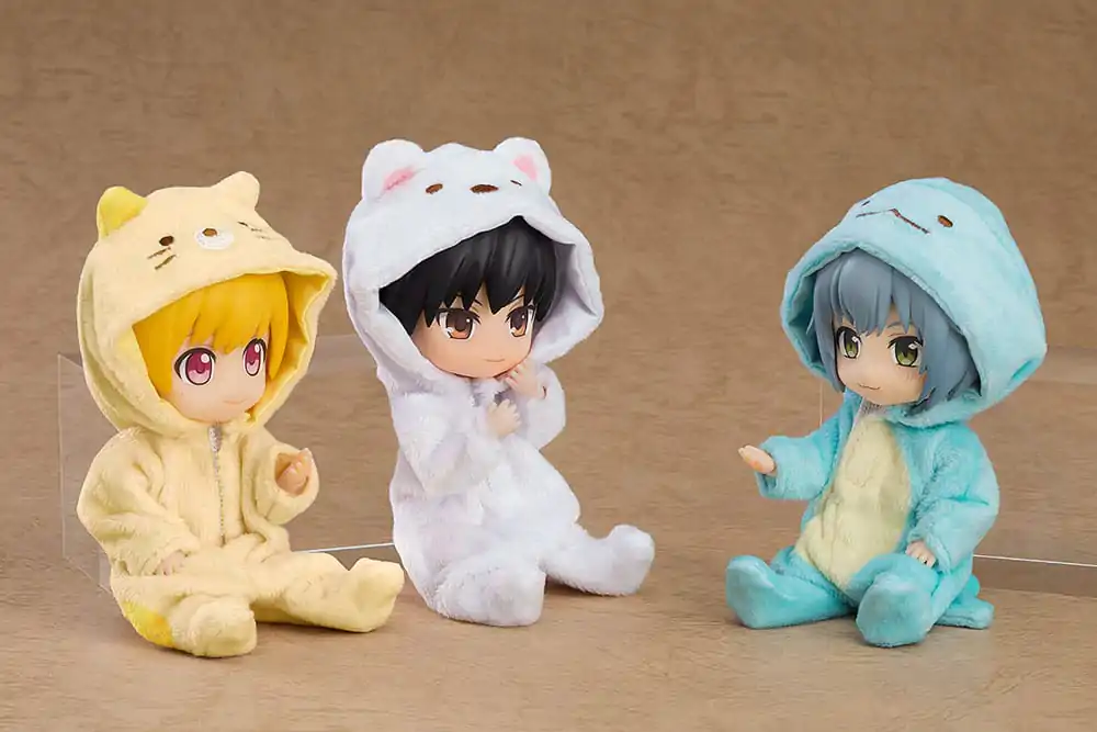Sumikkogurashi Accessories for Nendoroid Doll Figures Outfit Set: Sumikkogurashi Kigurumi Pajamas Shirokuma figura kiegészítő termékfotó