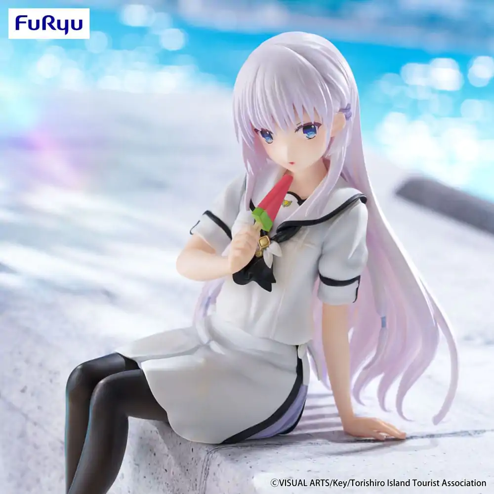 Summer Pockets Noodle Stopper Shiroha Naruse PVC szobor figura 15 cm termékfotó