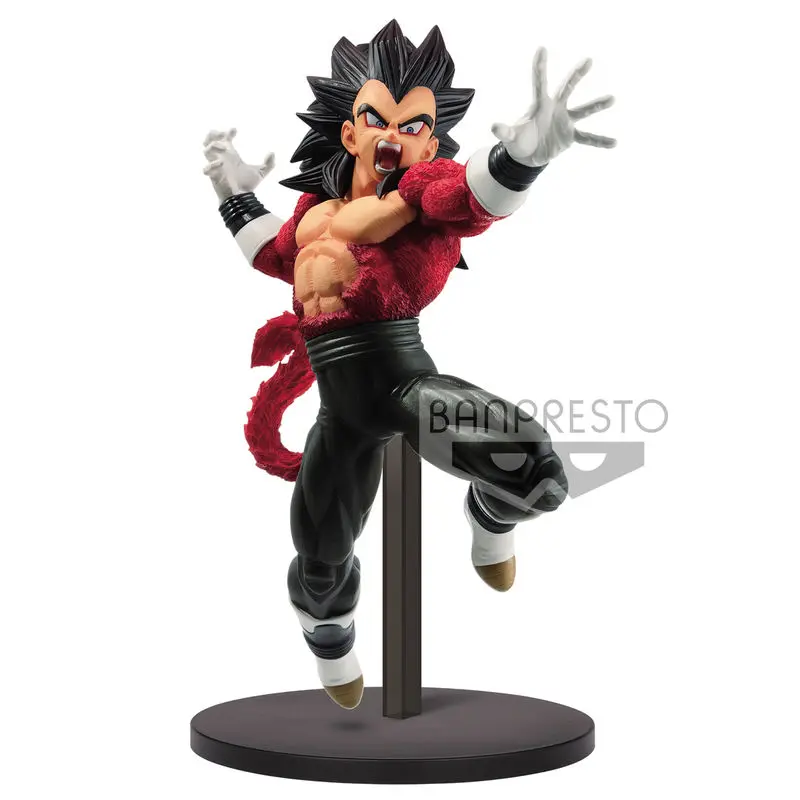 Super Dragon Ball Heroes 9th Anniversary Super Saiyan 4 Vegeta Xeno figura 17cm termékfotó
