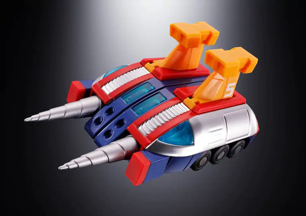 Super Electromagnetic Machine Voltes V Soul of Chogokin Diecast Action Figure GX31-SP Com-Battler V Chogokin 50th Anniversary Ver. 25 cm termékfotó