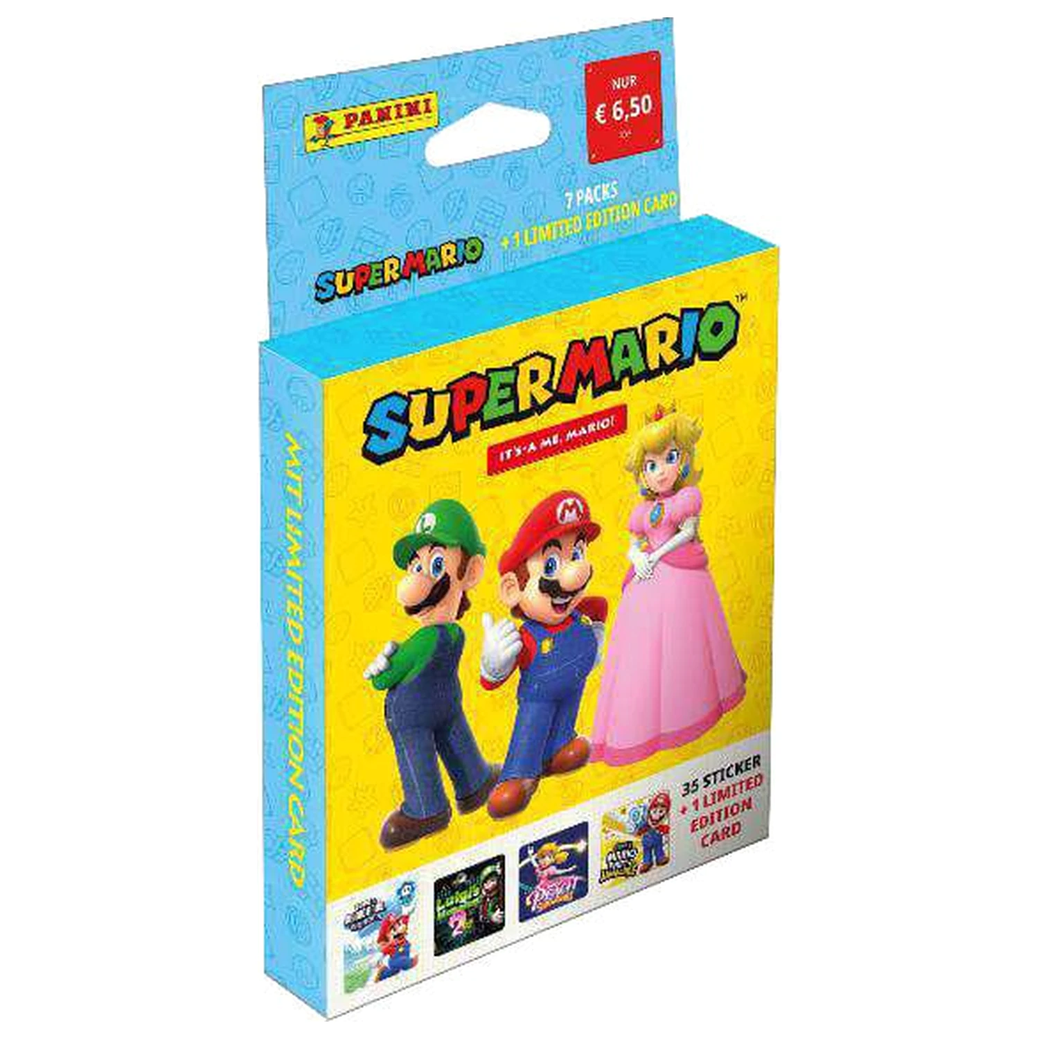 Super Mario 2 Sticker Collection Eco-Blister német nyelvű matricacsomag termékfotó