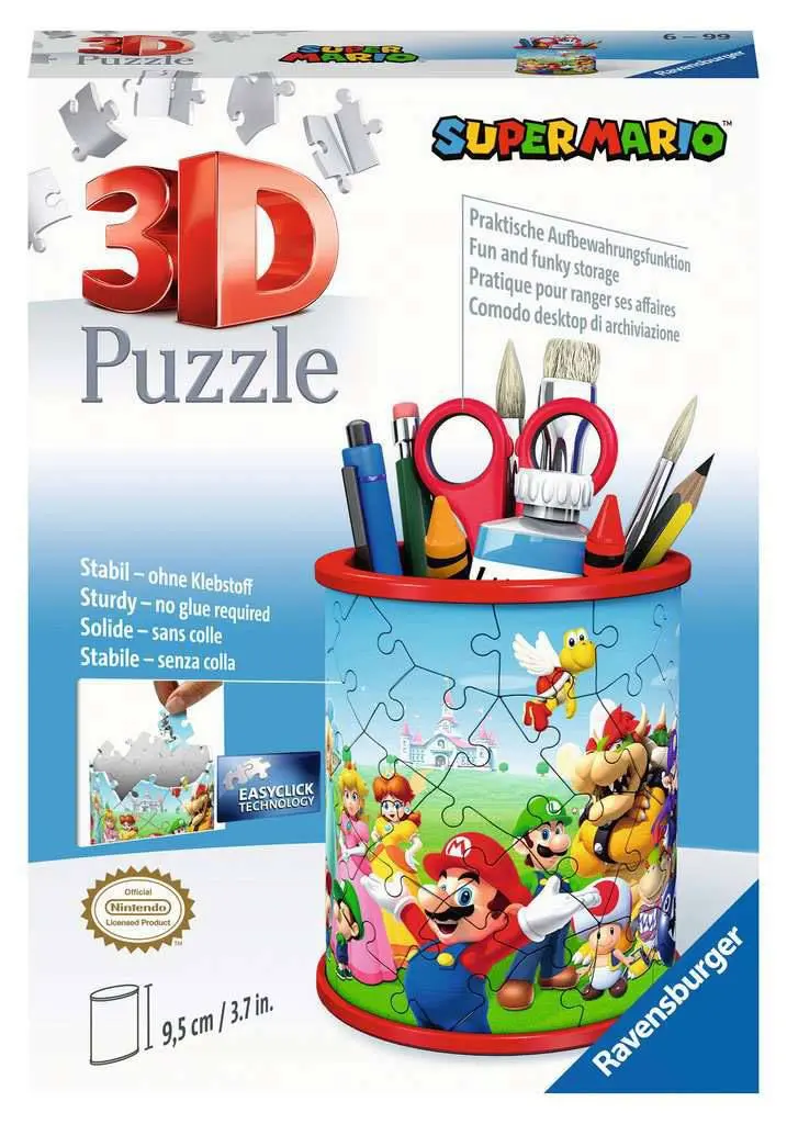 Super Mario 3D Puzzle tolltartó (57 darab) termékfotó
