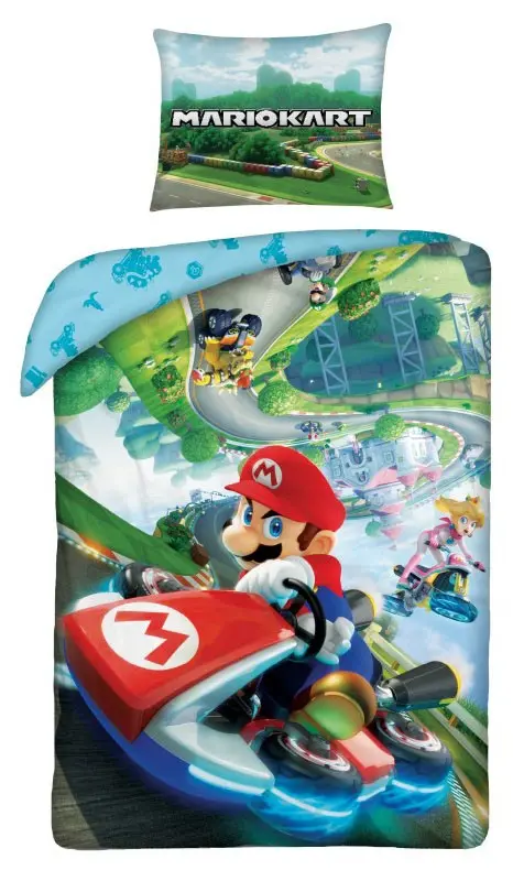 Super Mario ágyneműhuzat 140×200cm, 70×90 cm termékfotó