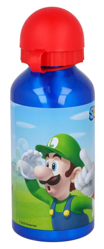 Super Mario alumínium kulacs 400 ml termékfotó