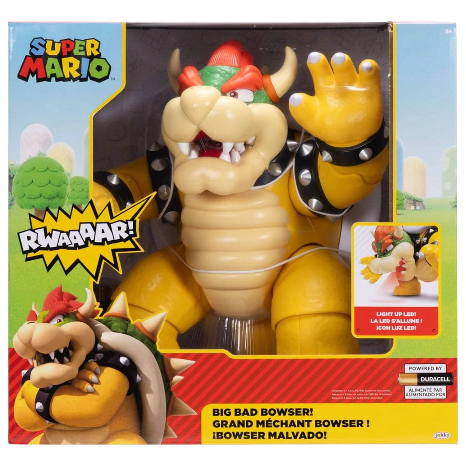 Super Mario Big Bad Bowser akciófigura 30 cm   termékfotó