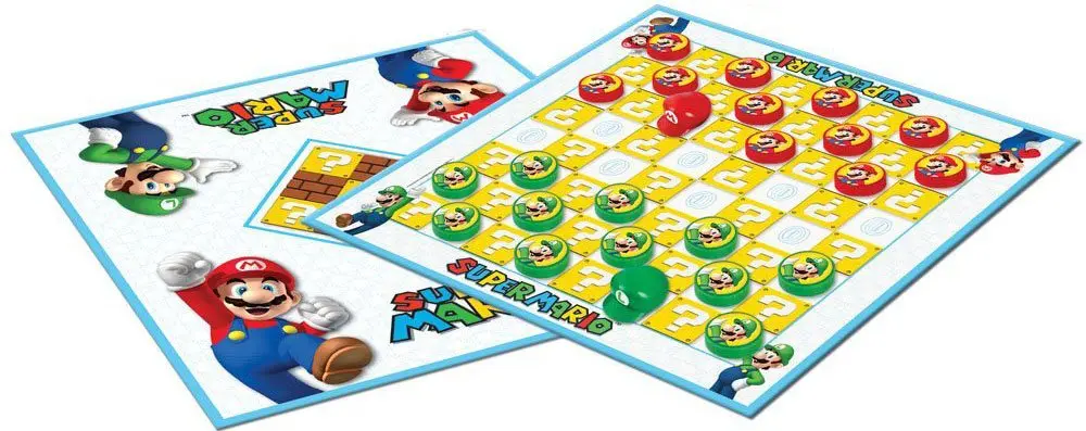 Super Mario Boardgame Checkers Collector's Game Angol nyelvű termékfotó