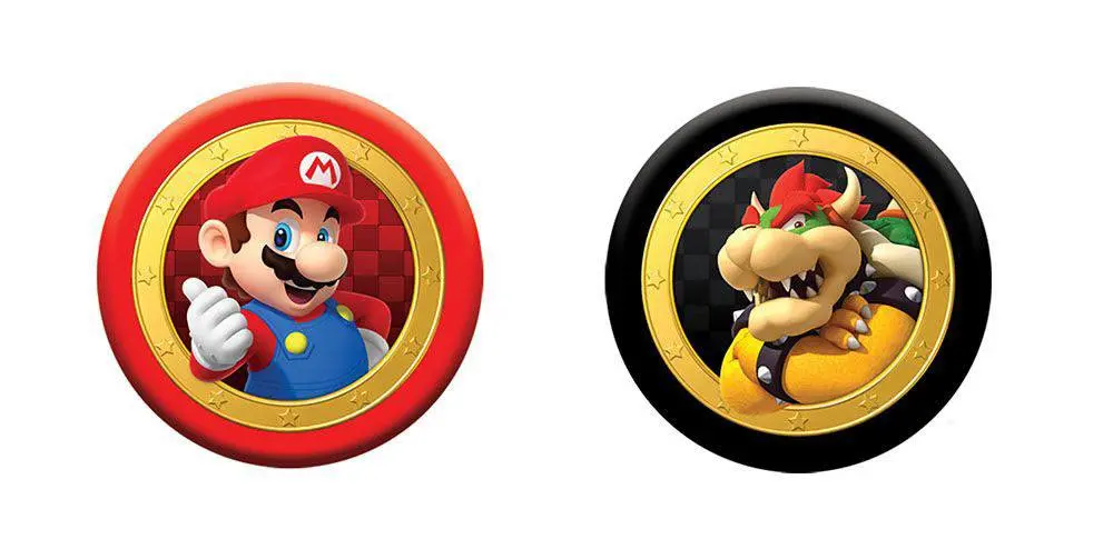Super Mario Boardgame Checkers &amp; Tic-Tac-Toe Mario vs. Bowser Collector's Game Angol nyelvű termékfotó