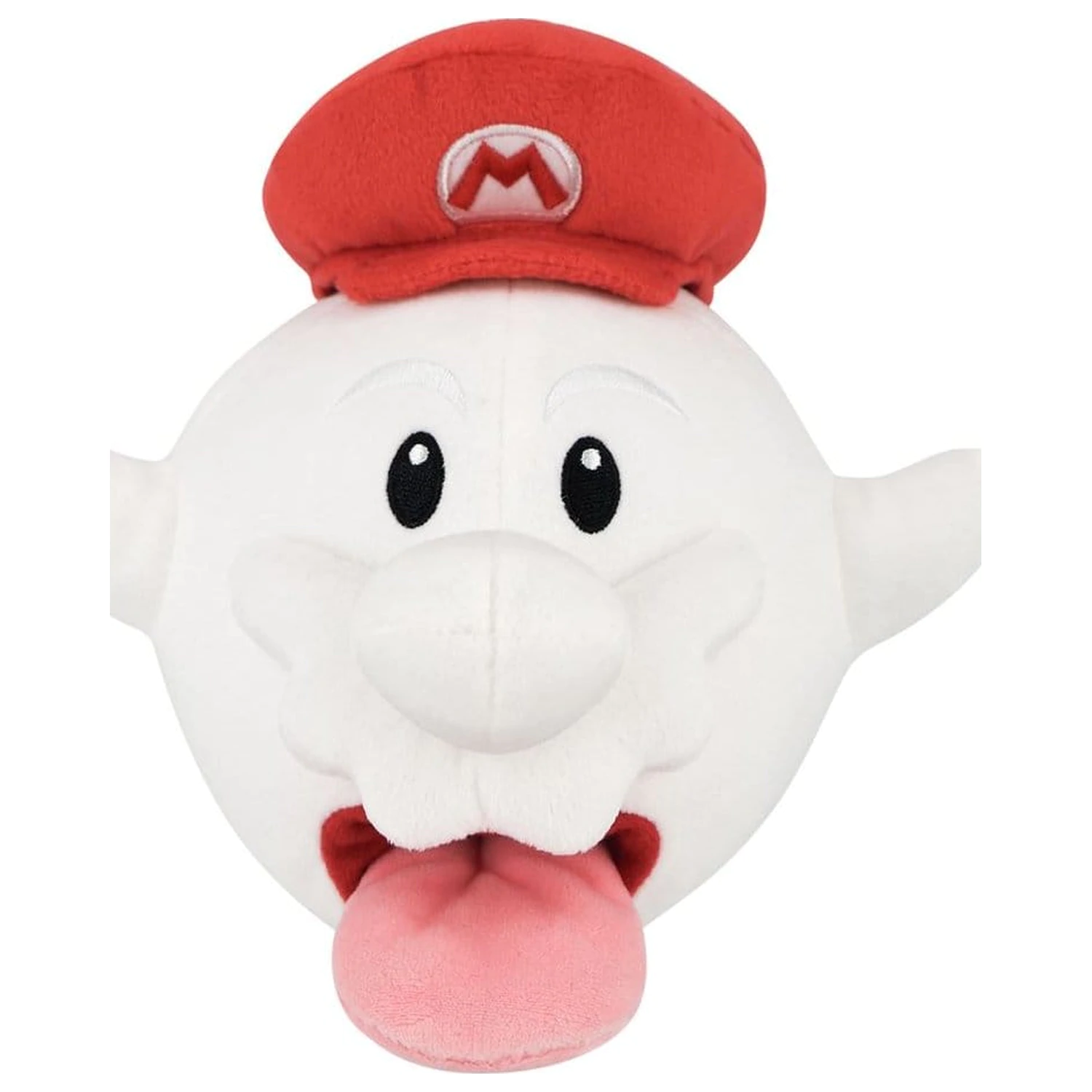 Super Mario Boo Mario plüss figura 21 cm termékfotó