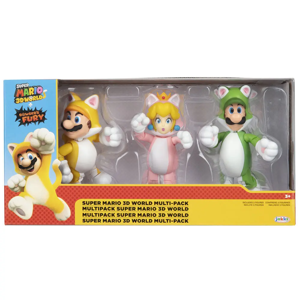 Super Mario Bros pack 3 figures 10cm termékfotó