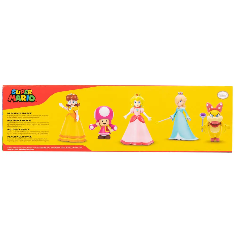 Super Mario Bros 5db-os figura csomag 6 cm termékfotó