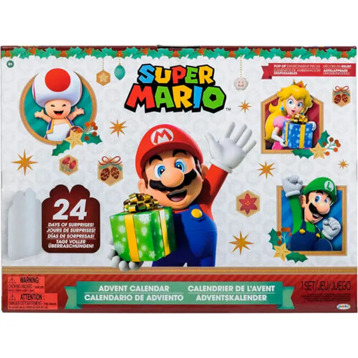 Super Mario Bros adventi kalendárium termékfotó