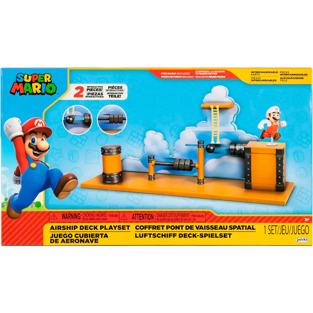 Super Mario Bros Aircraft deck Spielset termékfotó