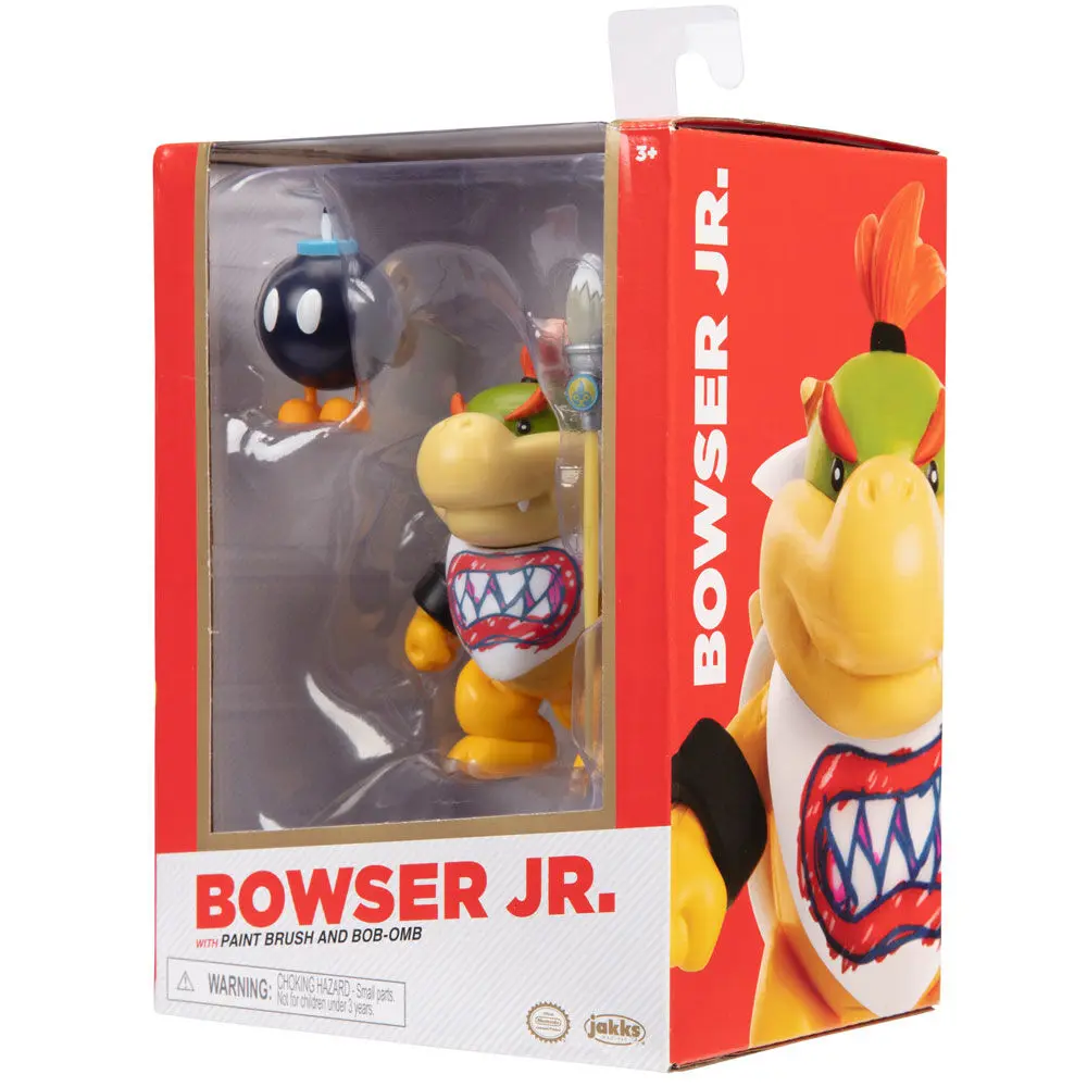 Super Mario Bros Bowser Jr Gold figura 10cm termékfotó