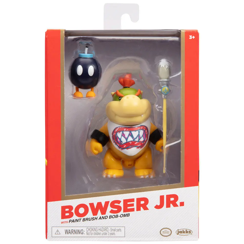 Super Mario Bros Bowser Jr Gold figura 10cm termékfotó