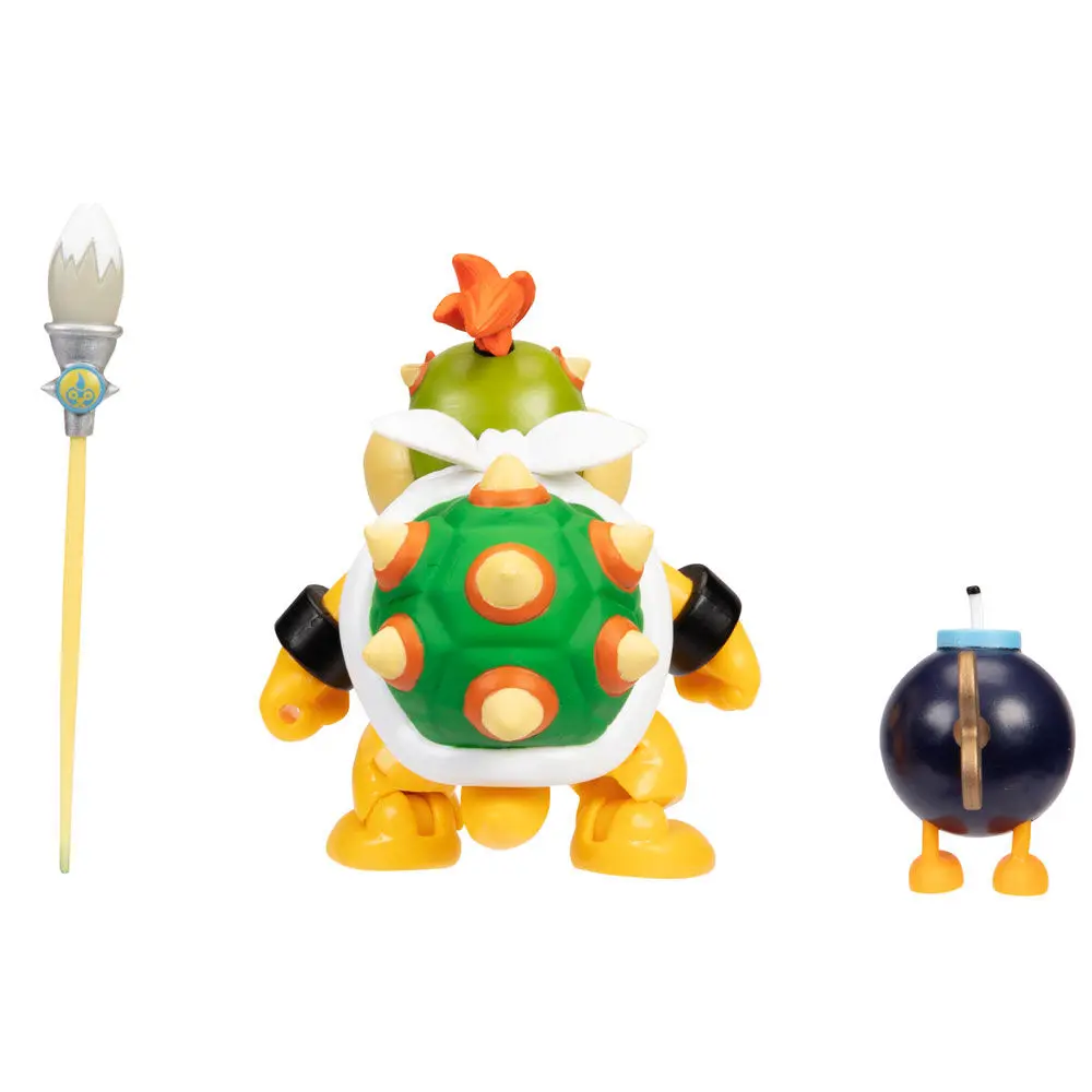 Super Mario Bros Bowser Jr Gold figura 10cm termékfotó