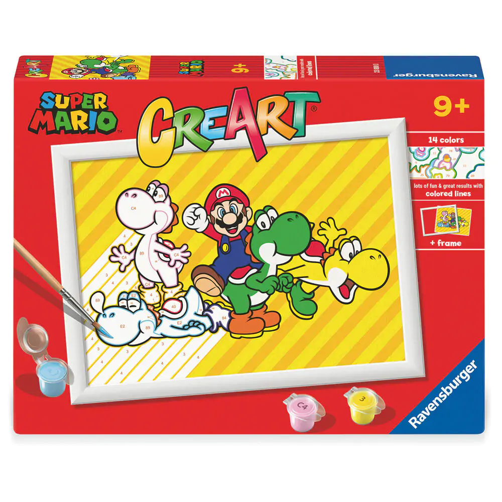 Super Mario Bros CreArt rajzcsomag termékfotó