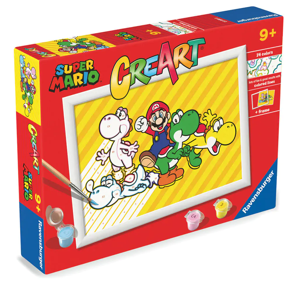 Super Mario Bros CreArt rajzcsomag termékfotó