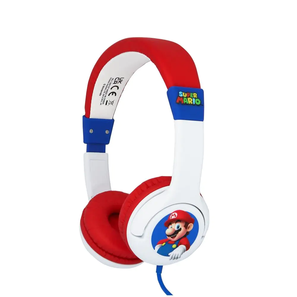 Super Mario Bros gyerek fejhallgató fülhallgató termékfotó
