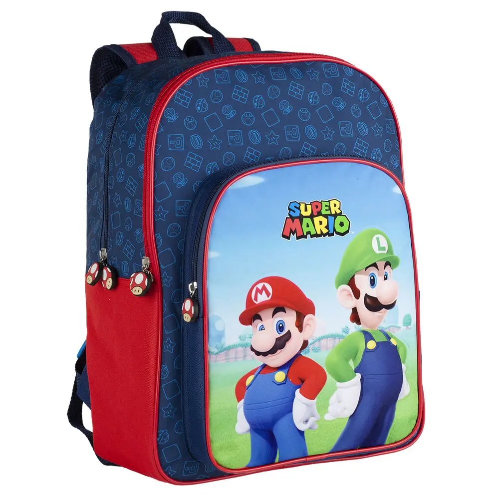 Super Mario Bros Mario and Luigi táska hátizsák 42cm termékfotó